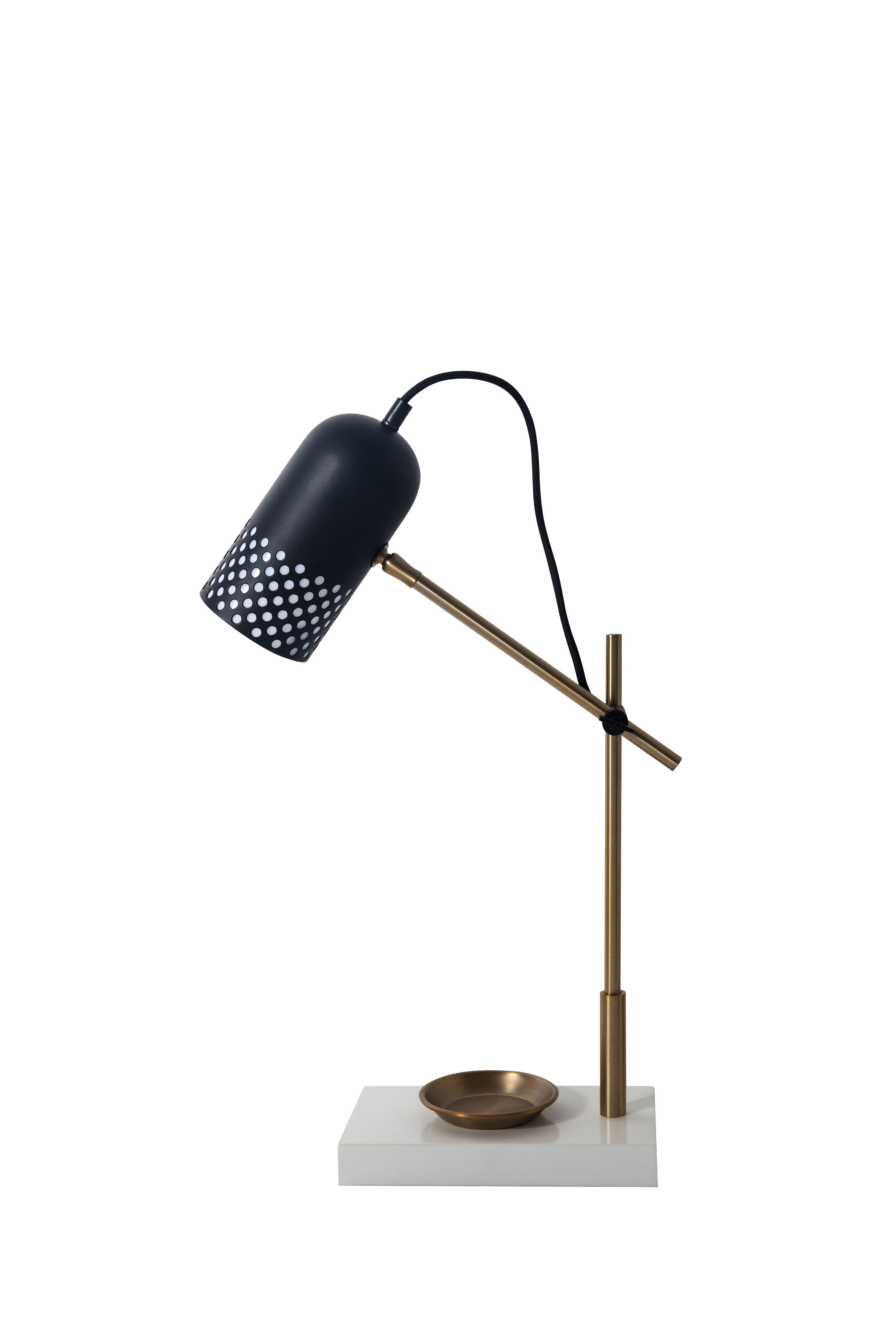 Metal adjustable table lamp