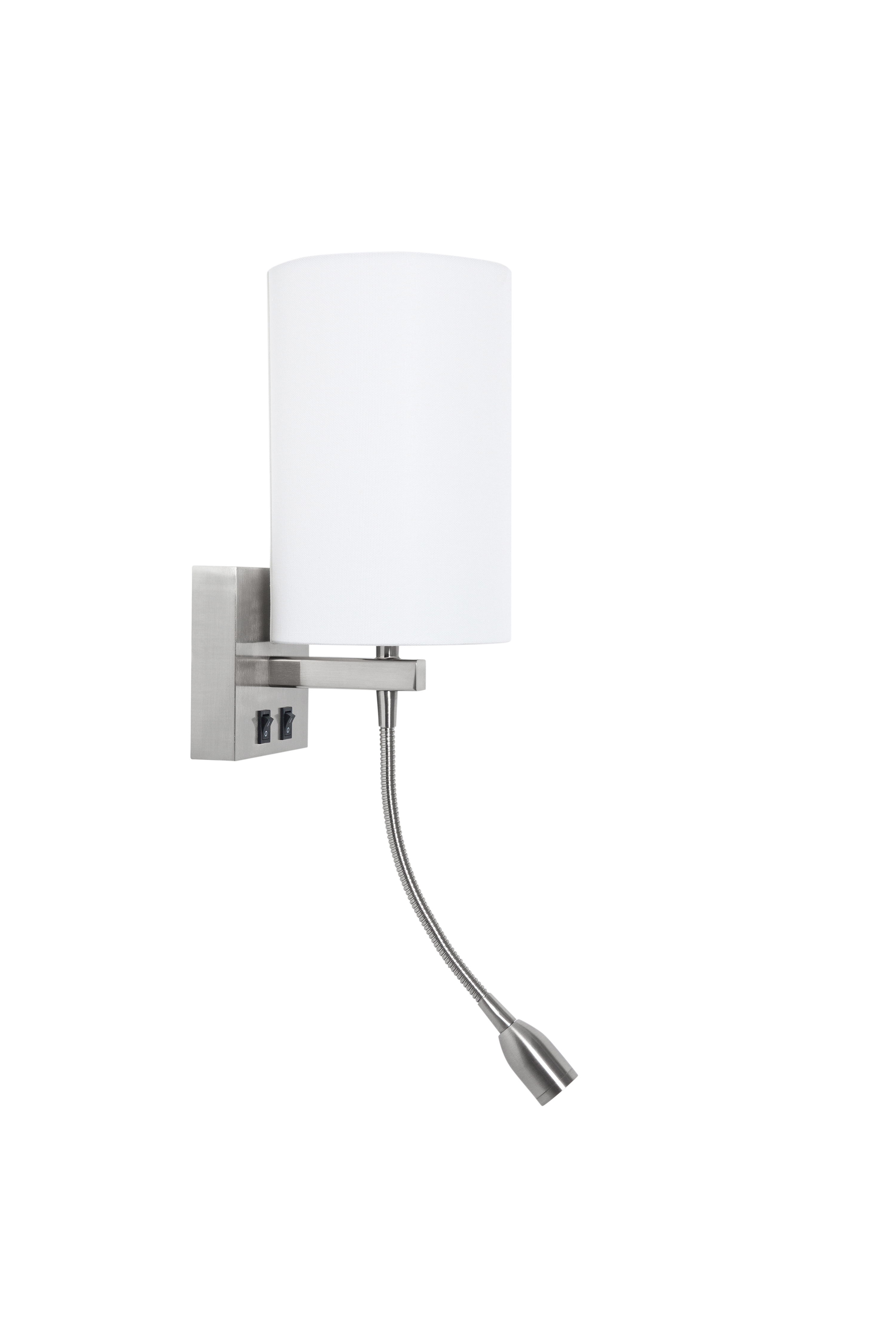 Headboard reading lamp