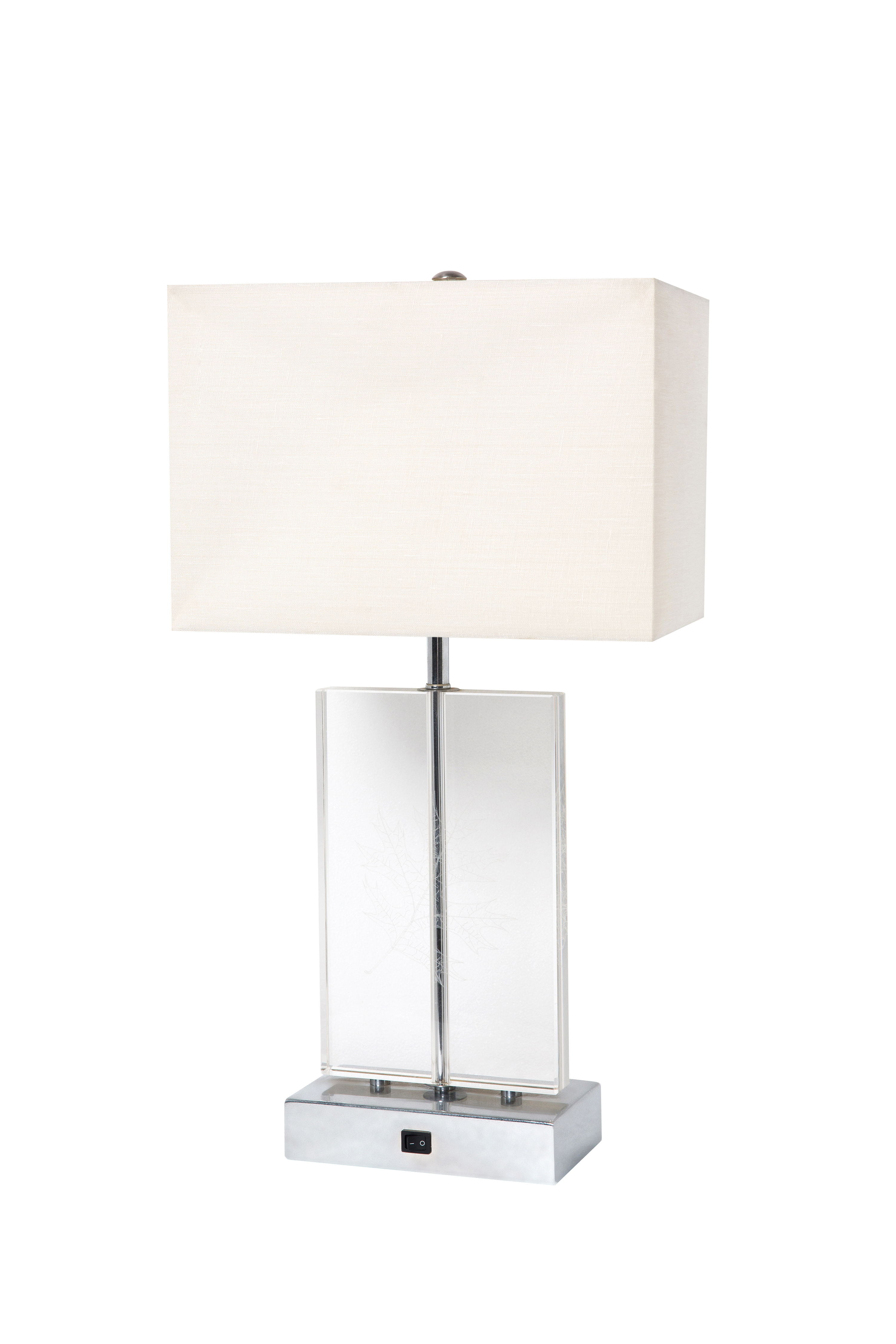 Acrylic table lamp
